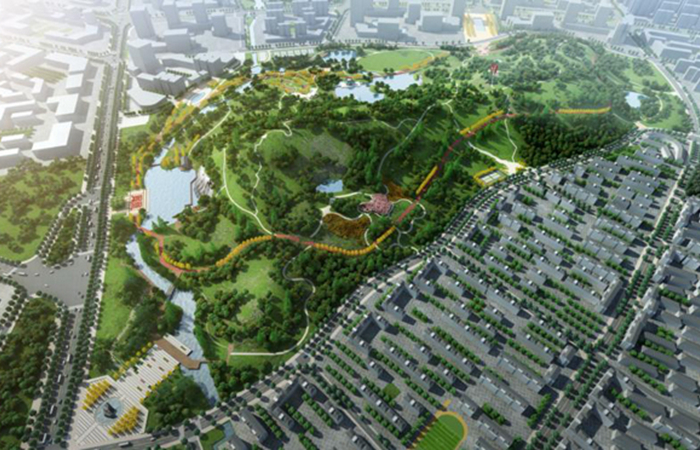 郑东新区银山公园项目